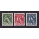ARGENTINA 1932 GJ 723/5 SERIE COMPLETA DE ESTAMPILLAS NUEVAS MINT U$ 11